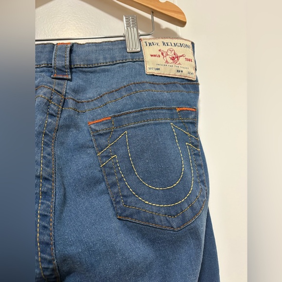 True Religion Dark Blue Straight Leg Jeans - Picture 2 of 7